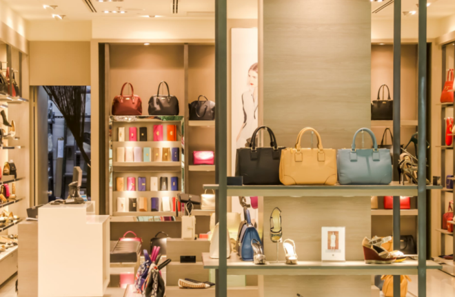 store selling bags